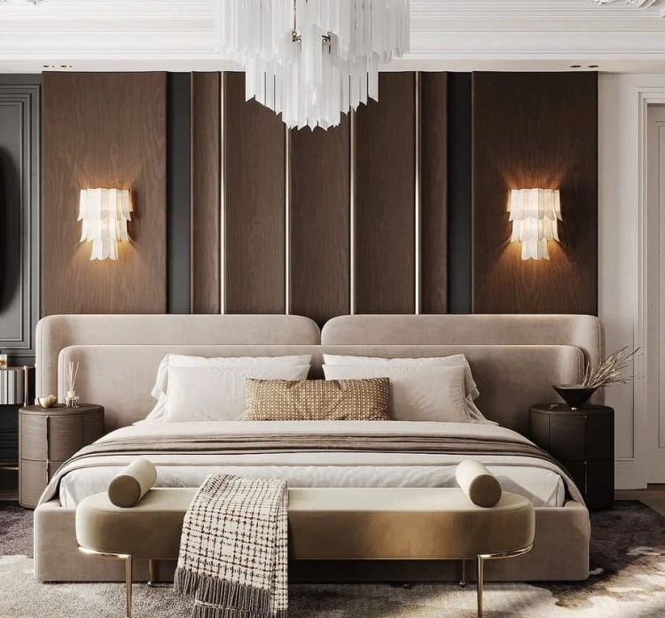 łóżko nowoczesne tapicerowane na wymiar