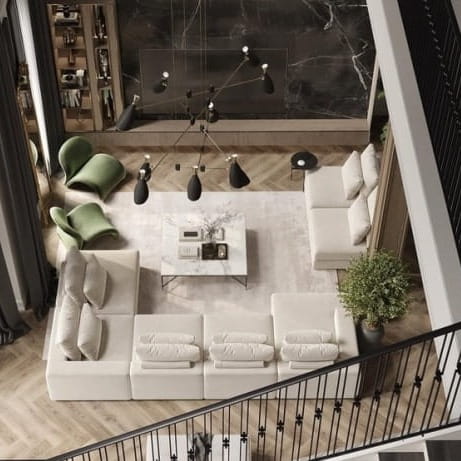 Figaro designerska kanapa w stylu włoskim