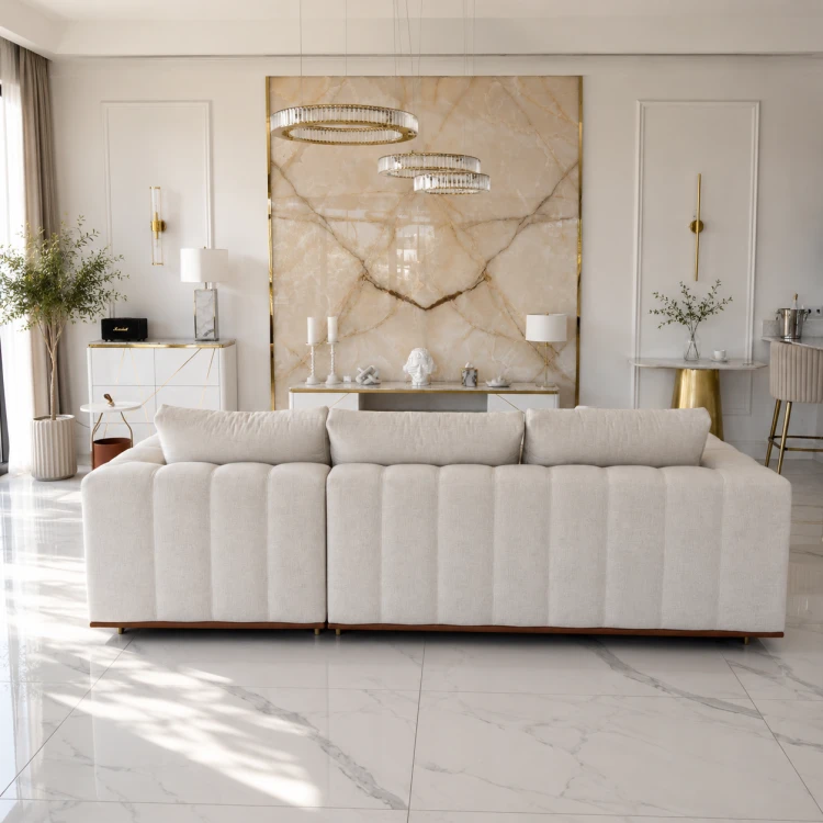 sofa narożna tapicerowana na zamówienie od Primavera Casa