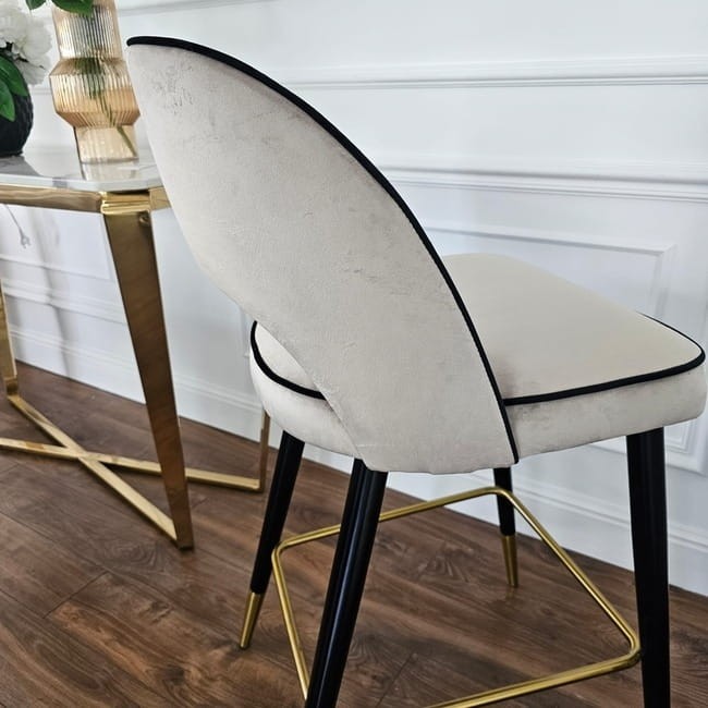 luksusowe meble do baru hoker tapicerowany nowoczesny Cardinale