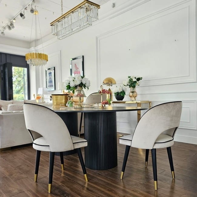 krzesło Cardinale stylowe krzesło do jadalni