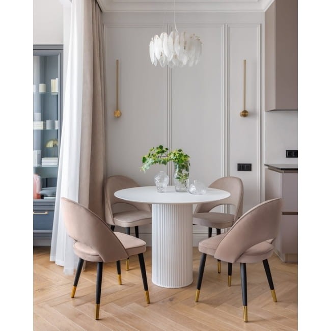 Nowoczesne krzesło designerskie do jadalni Cardinale