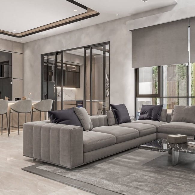 Kanapa narożna  nowoczesne meble do salonu