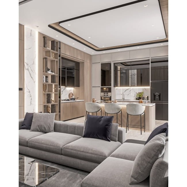 Kanapa narożna Portofino minimalistyczny design ergonomiczne oparcie