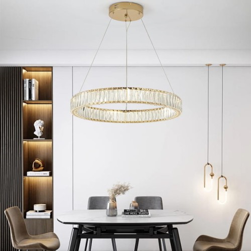 Nowoczesny żyrandol Crystal XL designerska lampa do salonu