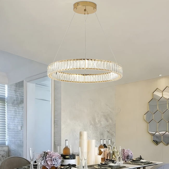 Elegancki żyrandol do jadalni designerskie lampy wiszące