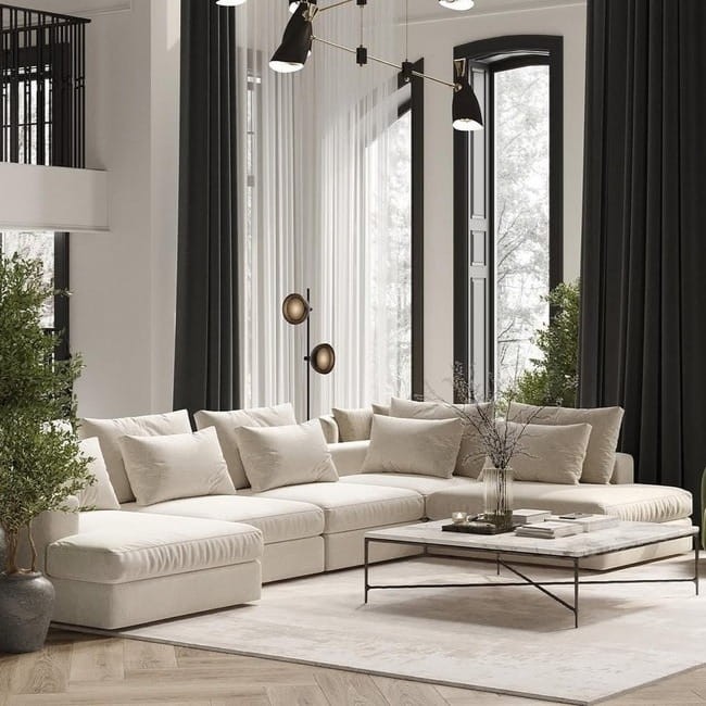 designerska sofa modułowa Figaro