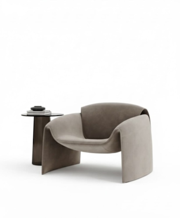 fotel do salonu minimalistyczny spider