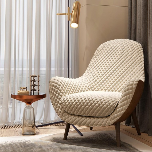 nowoczesny fotel do salonu Bentley