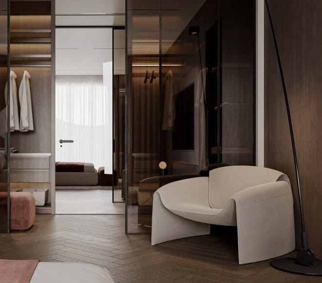 ekskluzywny fotel do salonu Spider