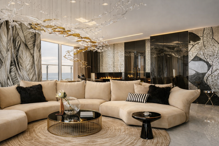 narożnik modułowy tapicerowany