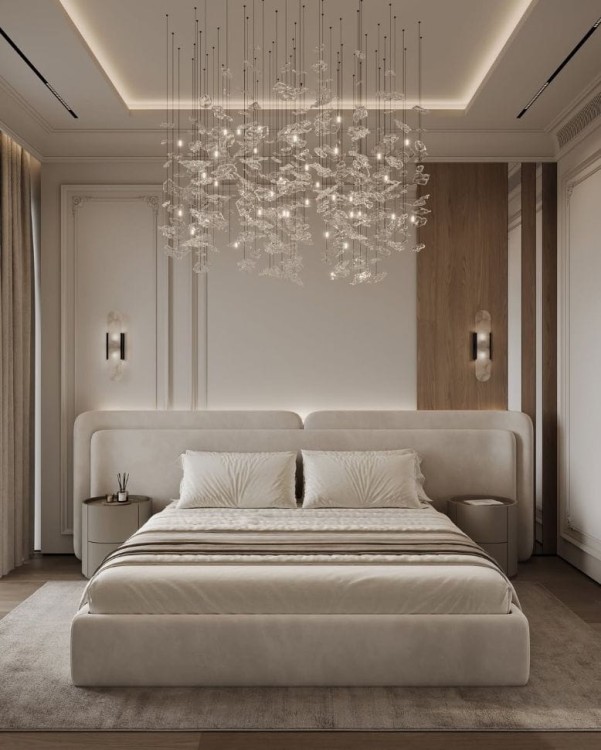 łóżko z podwójnym zagłówkiem eleganckie velvetowe