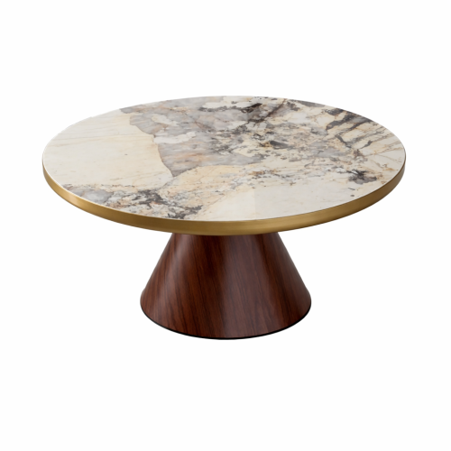 okrągły stolik kawowy z blatem Patagonia