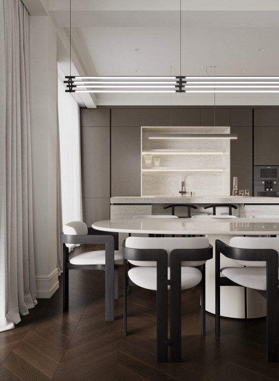 nowoczesne czarne krzesło tapicrowane na zamówienie