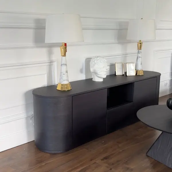 komoda drewniana nowoczesna RTV