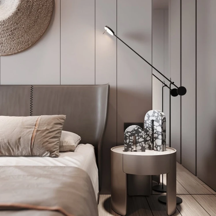 łóżko Elen nowoczesne tapicerowane