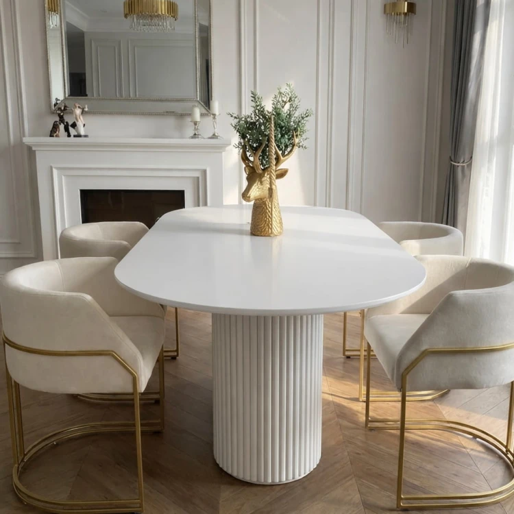 stół drewniany nowoczesny rozkładany na zamówienie lakierowany