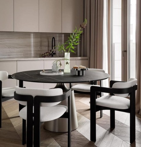Nowoczesne krzesło Forest do jadalni designerskie meble