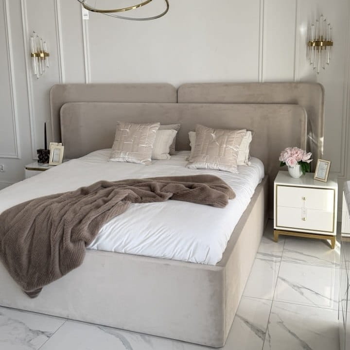 łóżko nowoczesne na zamówienie pod materac 180x200